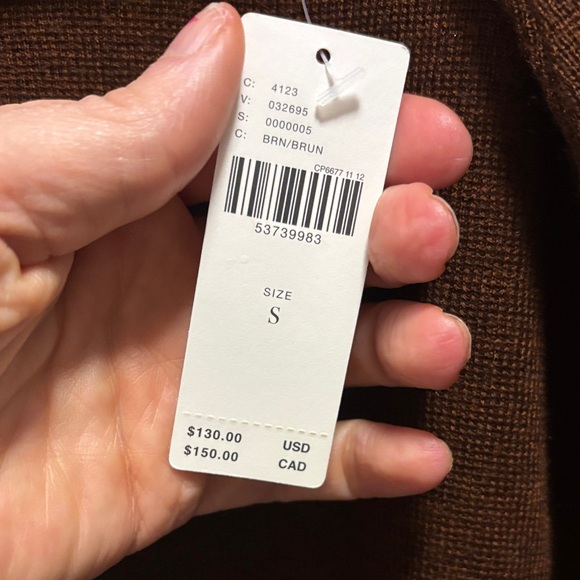 NWT Anthropologie Beautiful Brown Wide Leg Pants - Picture 4 of 11